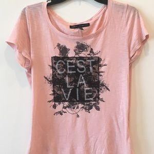 Pink White House Black Market t-shirt